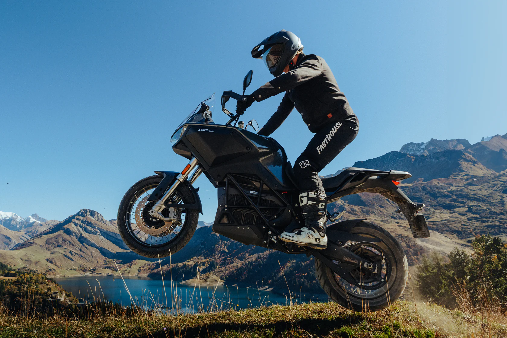 Zero DSR/X moto électrique trail adventure chez MY WAYS Luxembourg